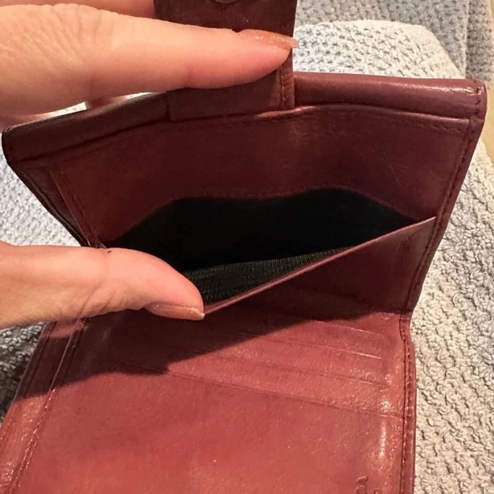 Prada Vintage Burgundy Leather Wallet - Picture 5 of 13